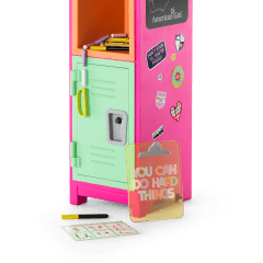 Colorful Cubbies Locker Play Set American Girl