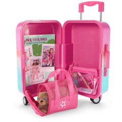 Packed with Fun Luggage Set for Dolls American Girl
