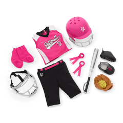 Softball Star Uniform for 18 inch Dolls American Girl
