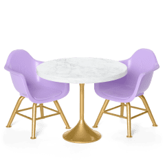 アメリカンガール　American Girl 冷蔵庫　テーブル　フードセット Kitchen Table for Two Set for 18-inch Dolls | American Girl®