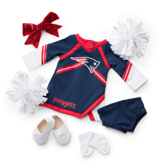 American Girl NFL New England Patriots Cheer Uniform