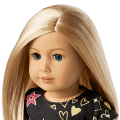 American girl doll blue eyes blonde hair sales