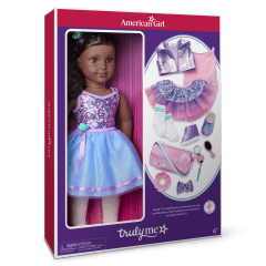 Truly Me 127 Doll Dance Set Curly Hair American Girl