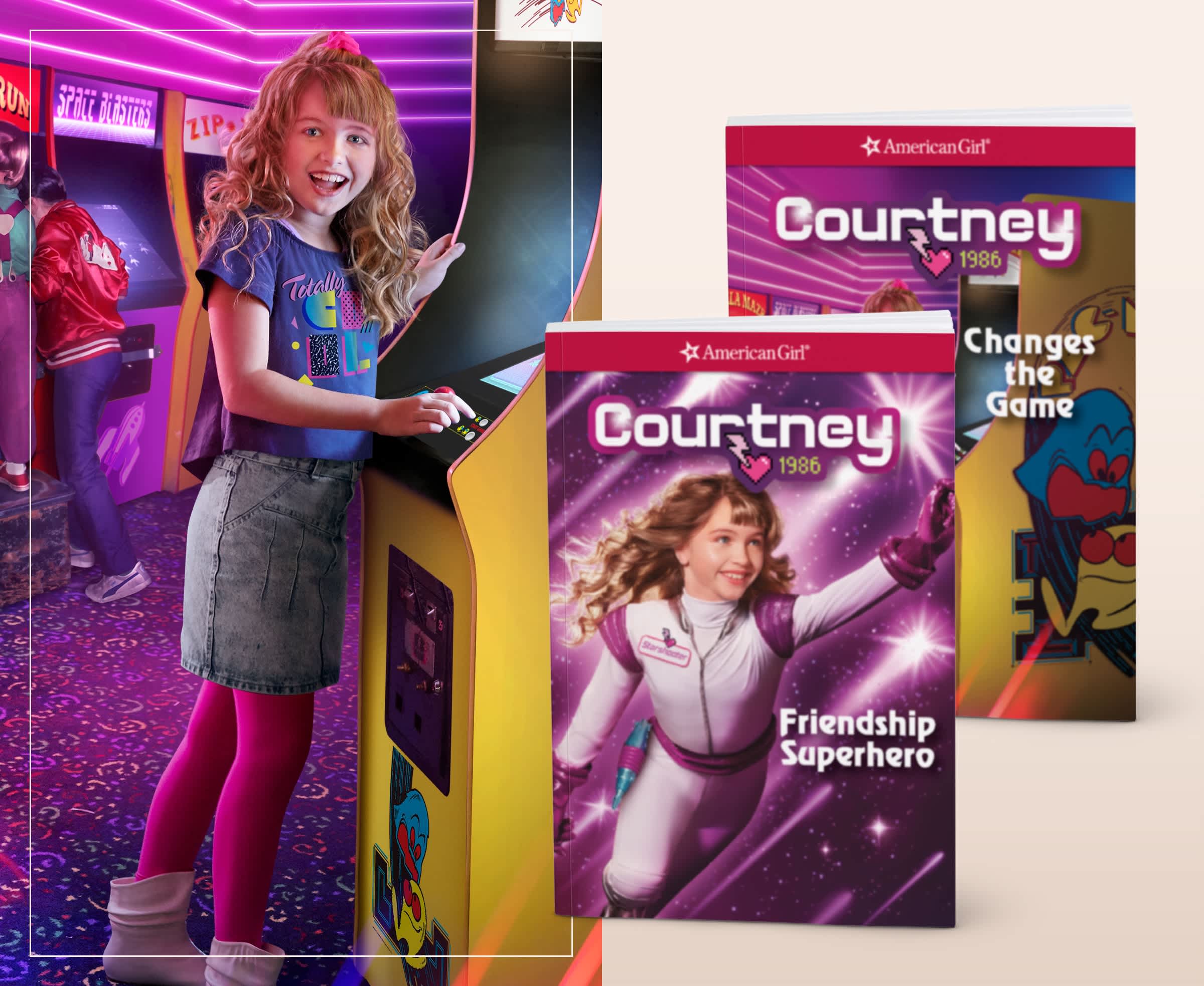 Courtney Moore and her books