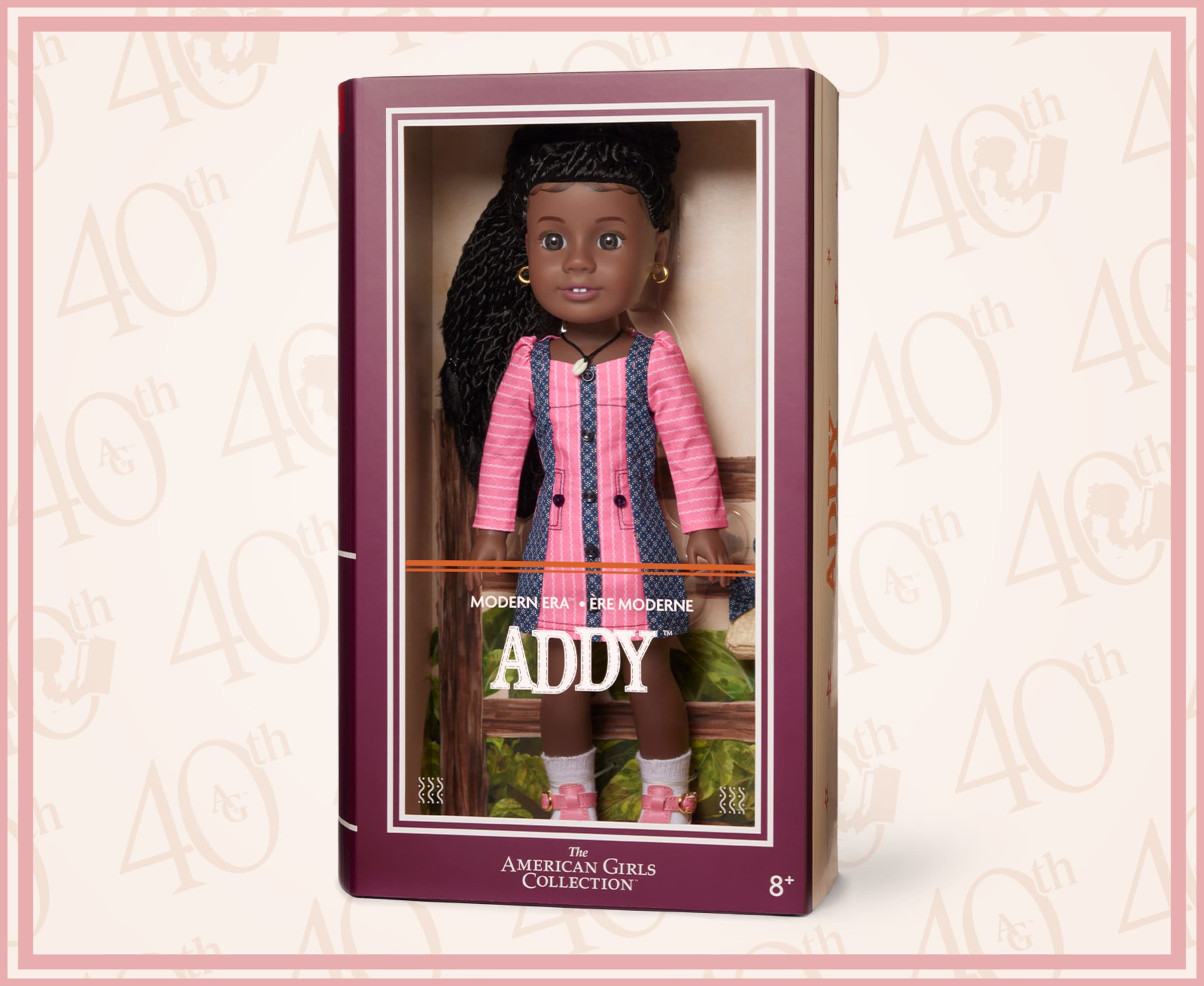 Modern Era American Girl doll Addy in her packaging