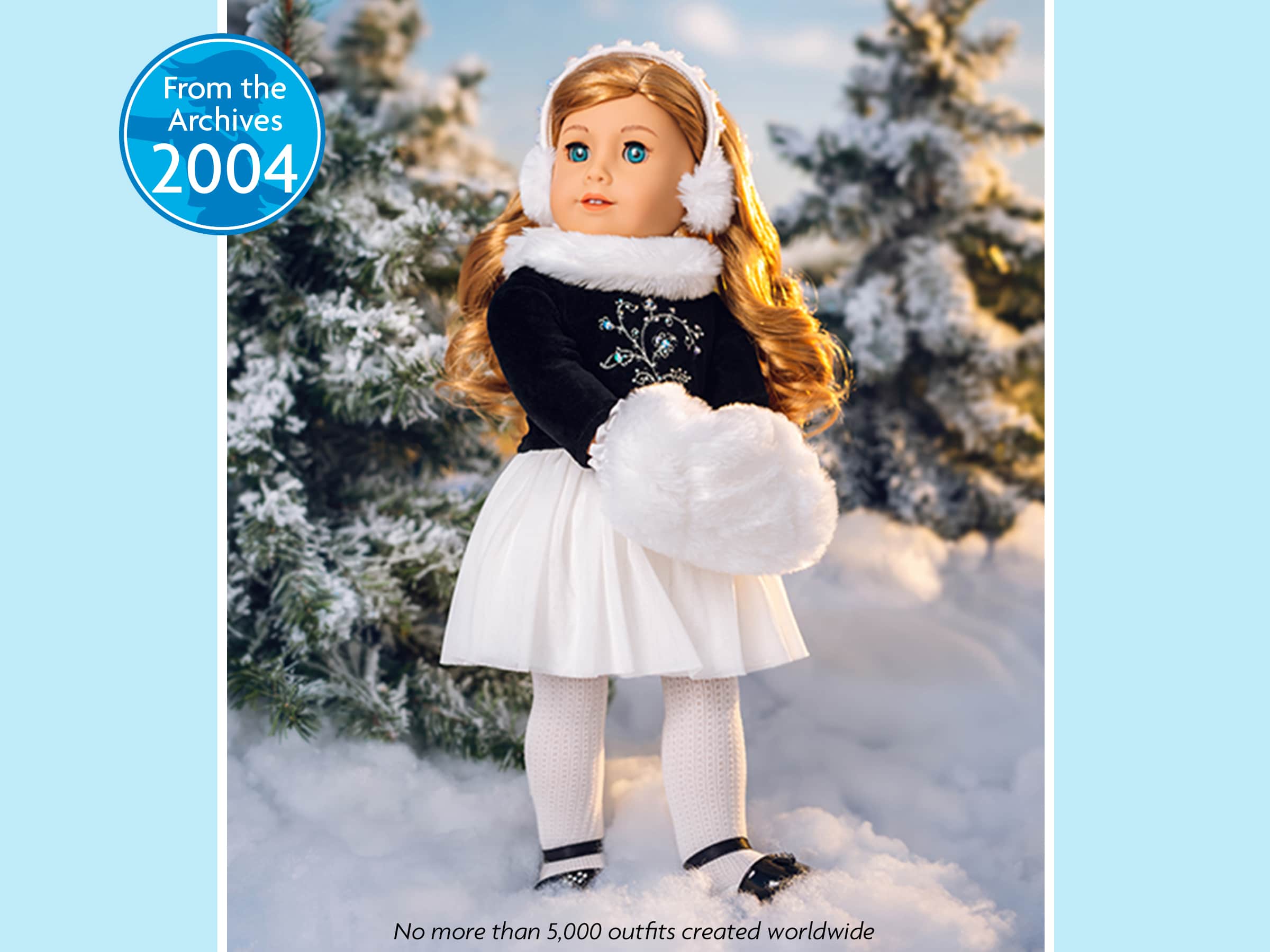 Winter Magic Outfit 2004 Encore for Dolls American Girl