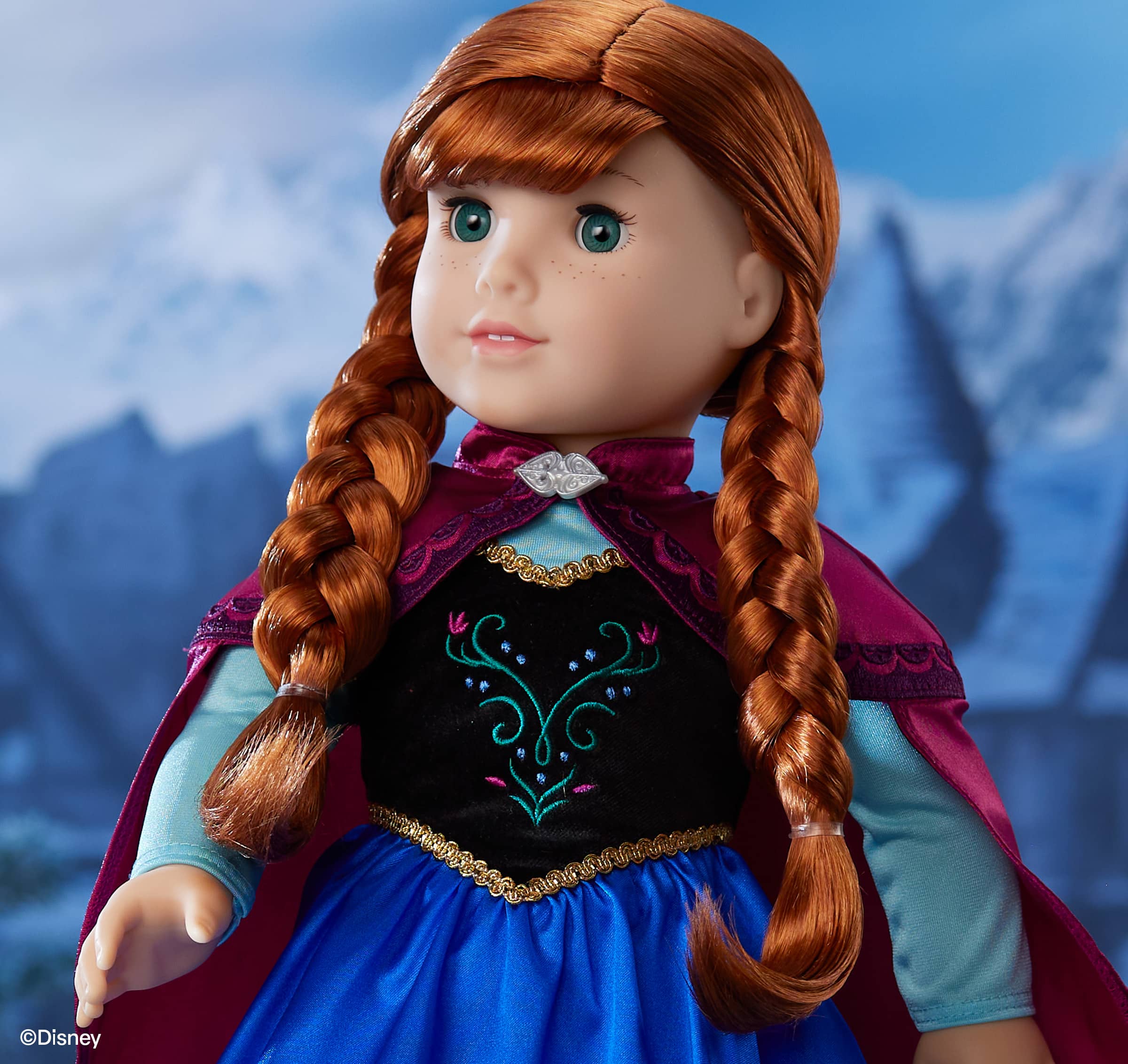 American Girl x Disney Anna doll