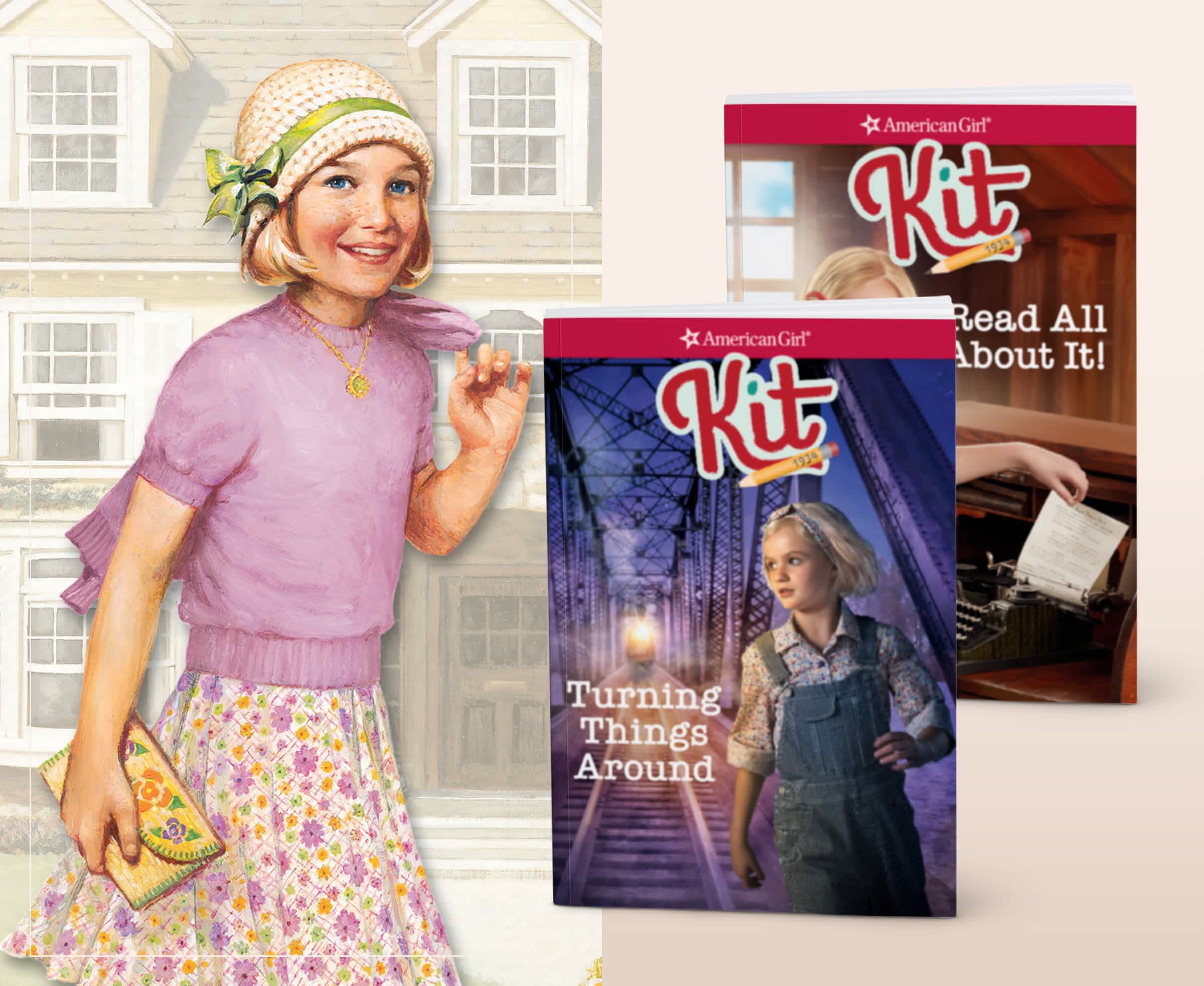 Kit Kittredge and her books