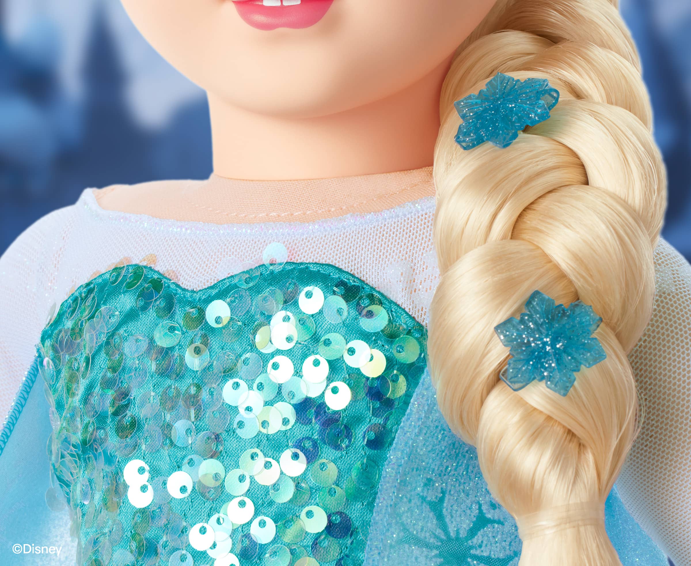 Elsa dress bodice details