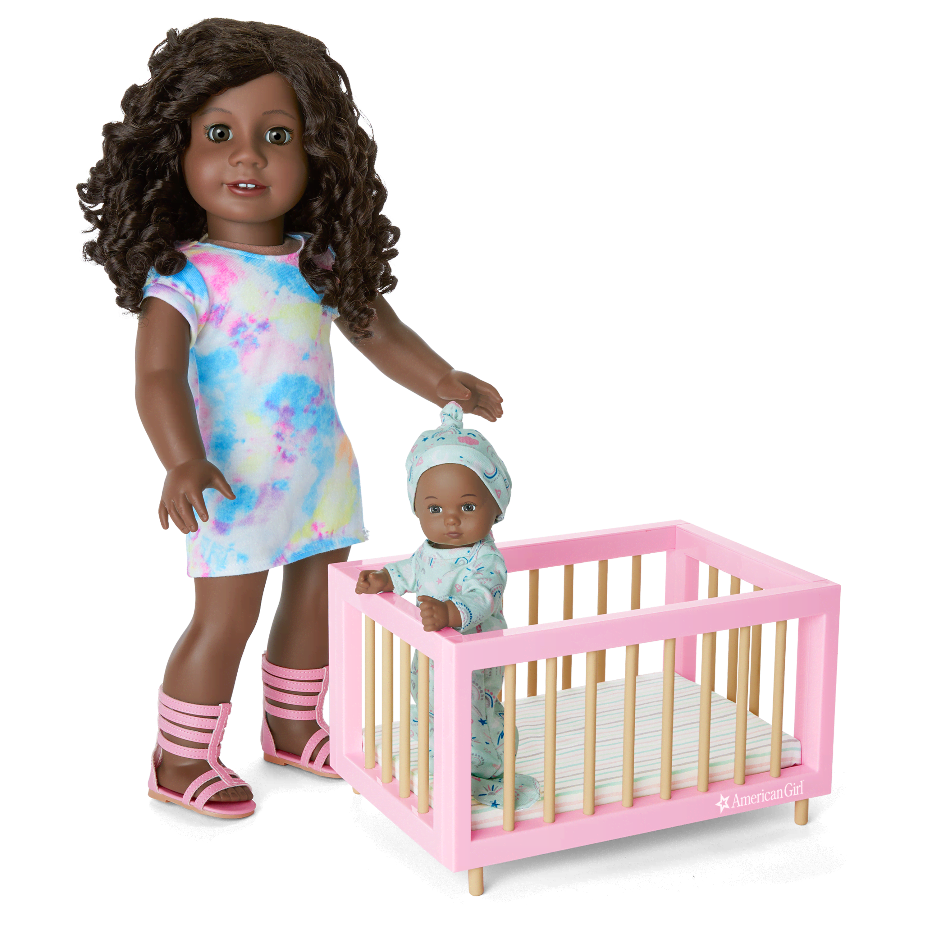 Truly Me Little Bitty Baby Crib Sleeper Set for 7.75 inch Dolls CoolSprings Galleria