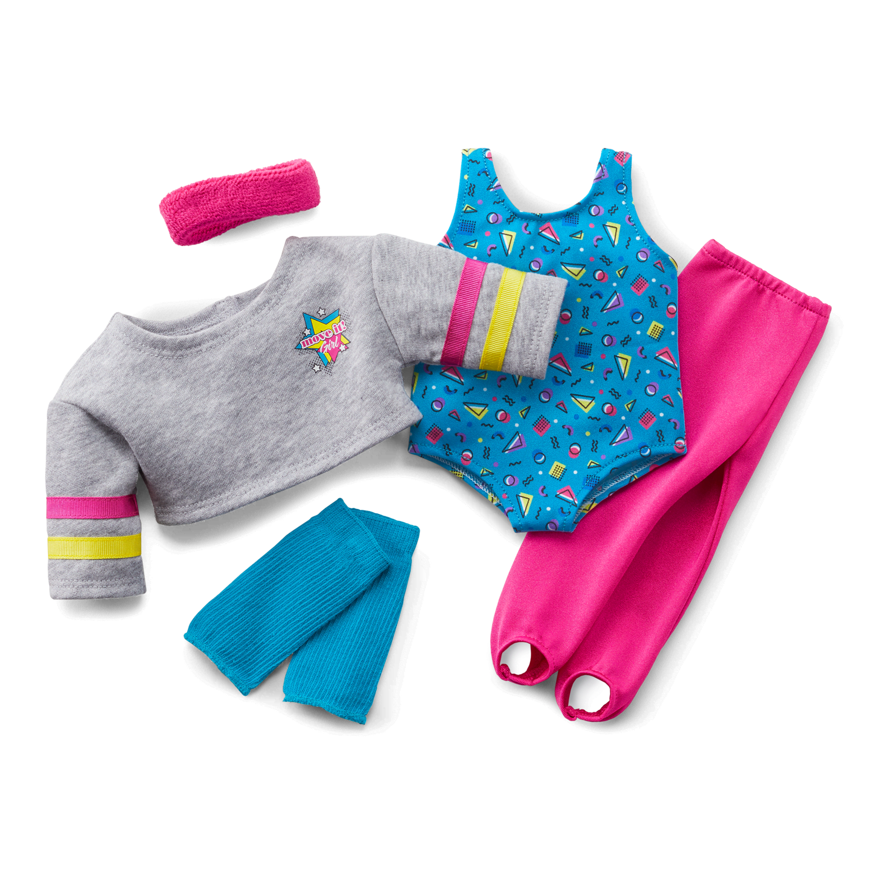 Courtney's Fitness Outfit for 18-inch Dolls