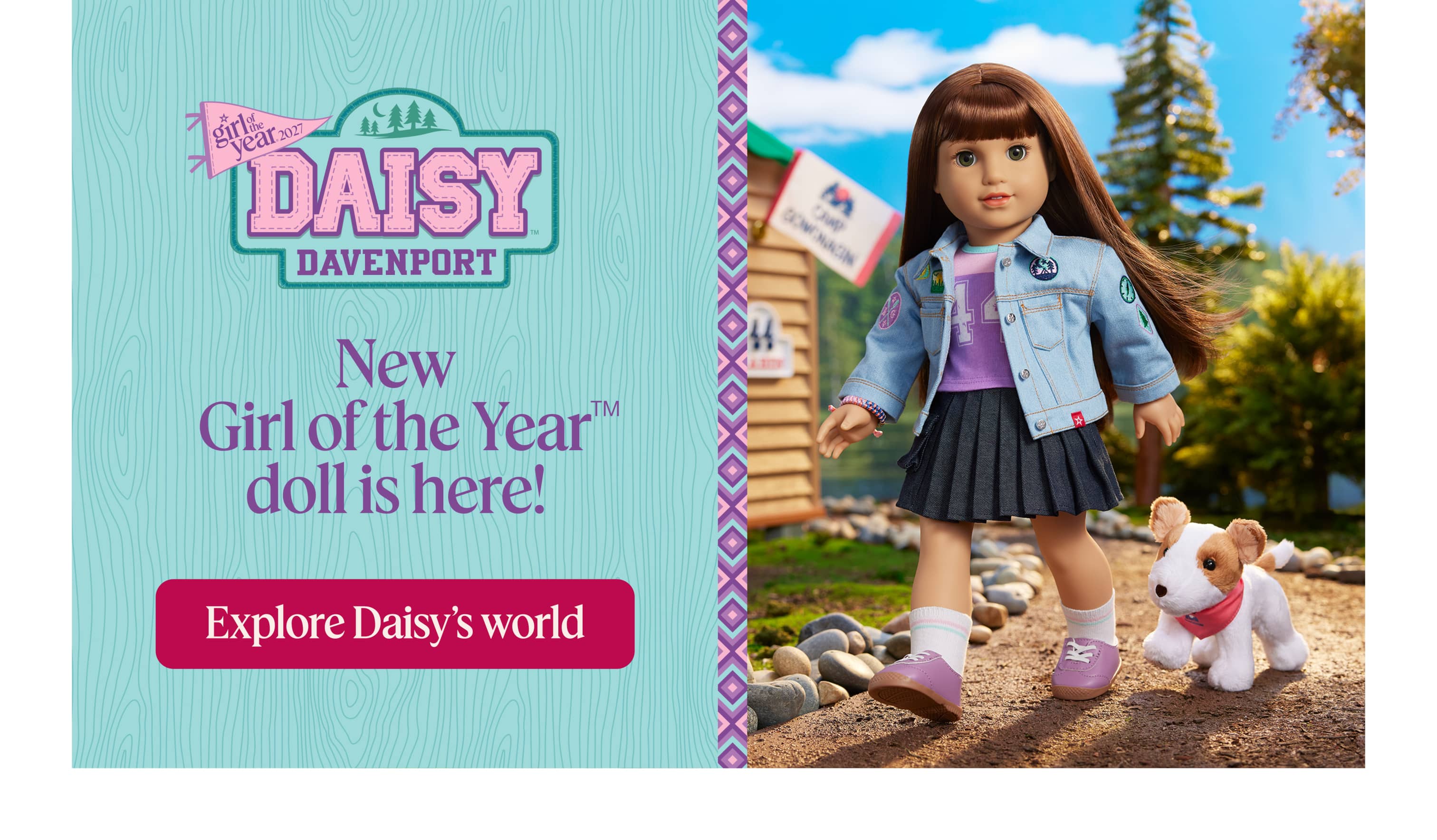 Meet the new Girl of the Year™, Daisy Davenport™, and explore her collection.