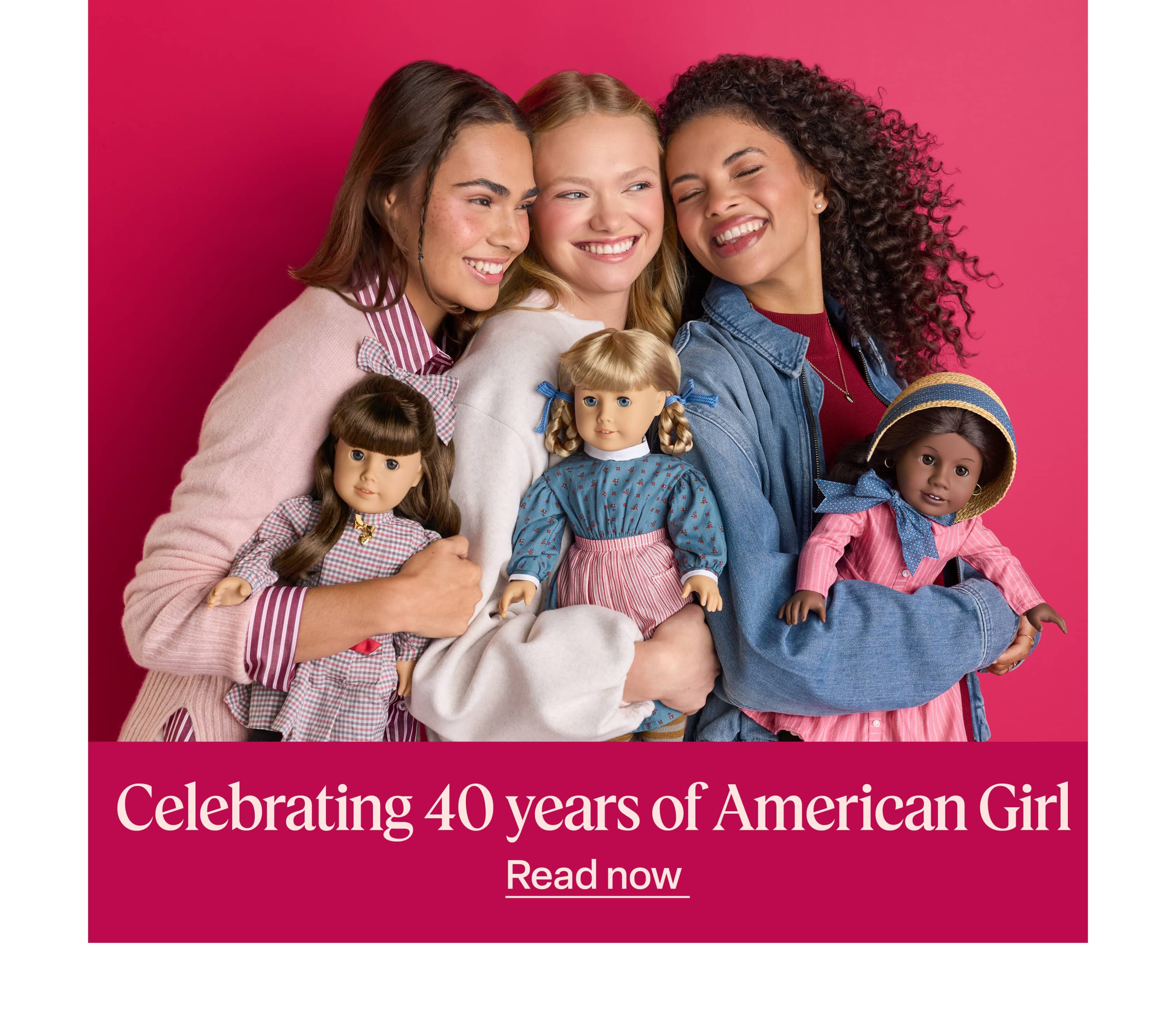 Celebrating 40 years of American Girl. Read now.