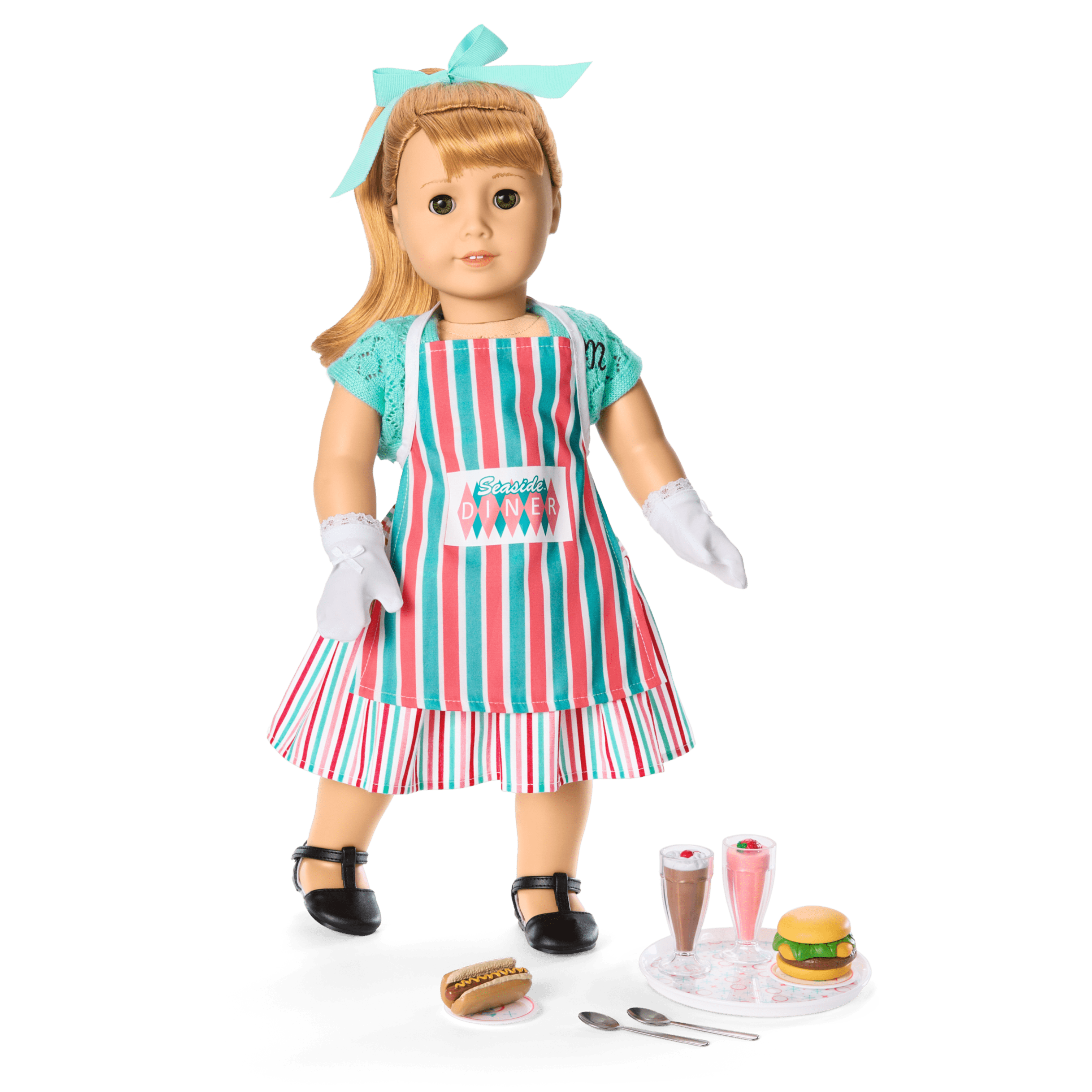 maryellen's birthday dress American Girl Maryellen Larkin Seaside Diner Jukebox Edible Cake Topper Image ABPID00306