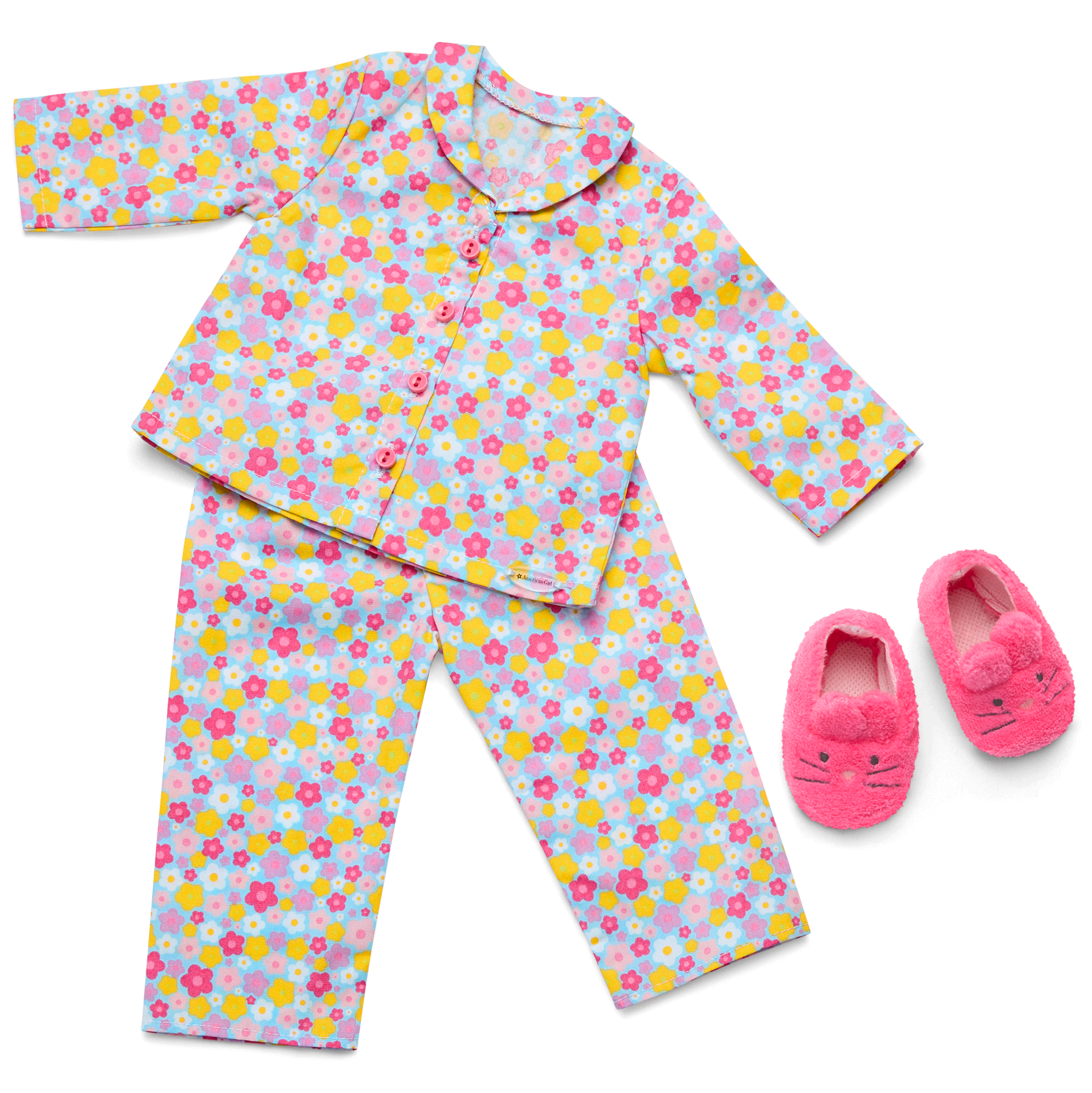 American girl pink pajamas hotsell