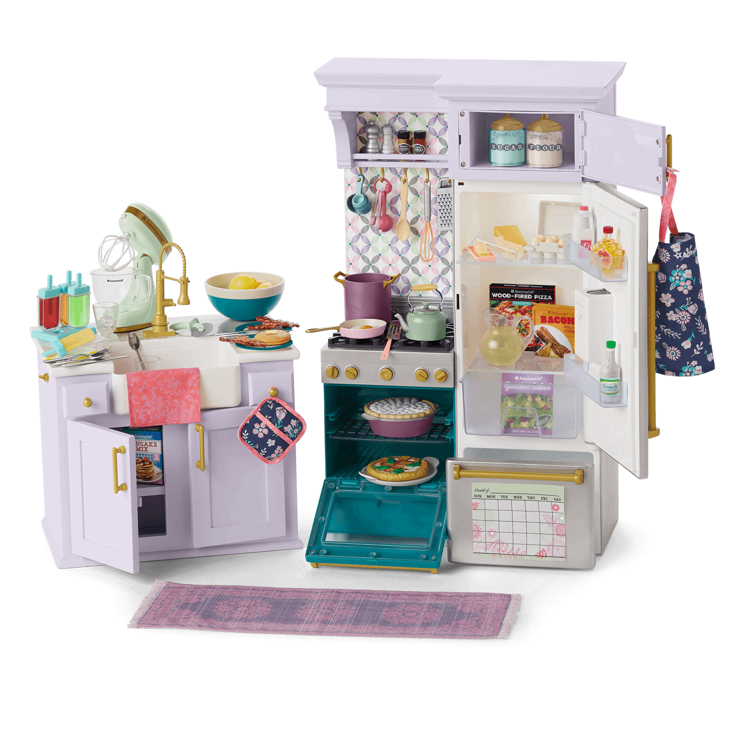 American girl gourmet kitchen set amazon shop