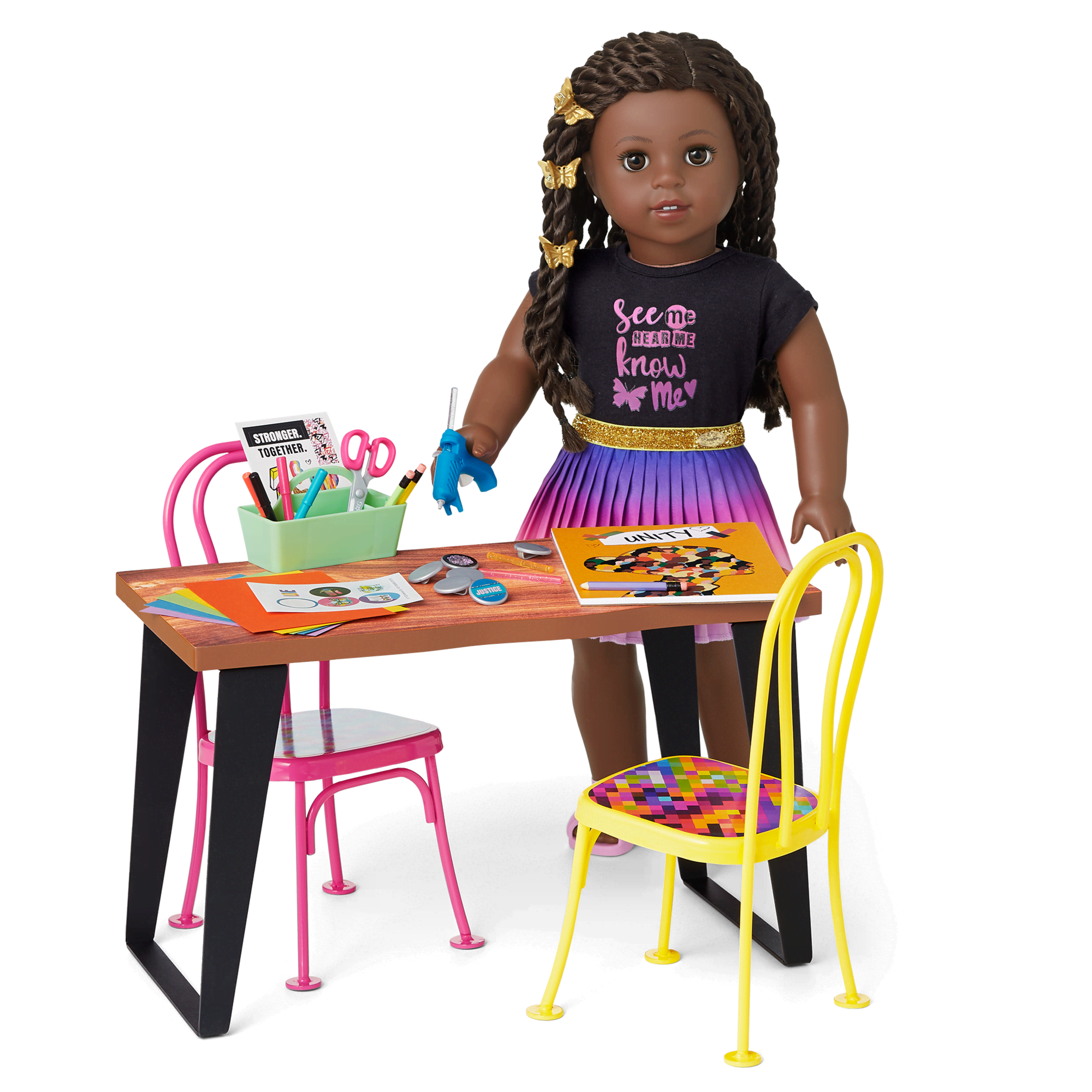 American girl doll dj set discount