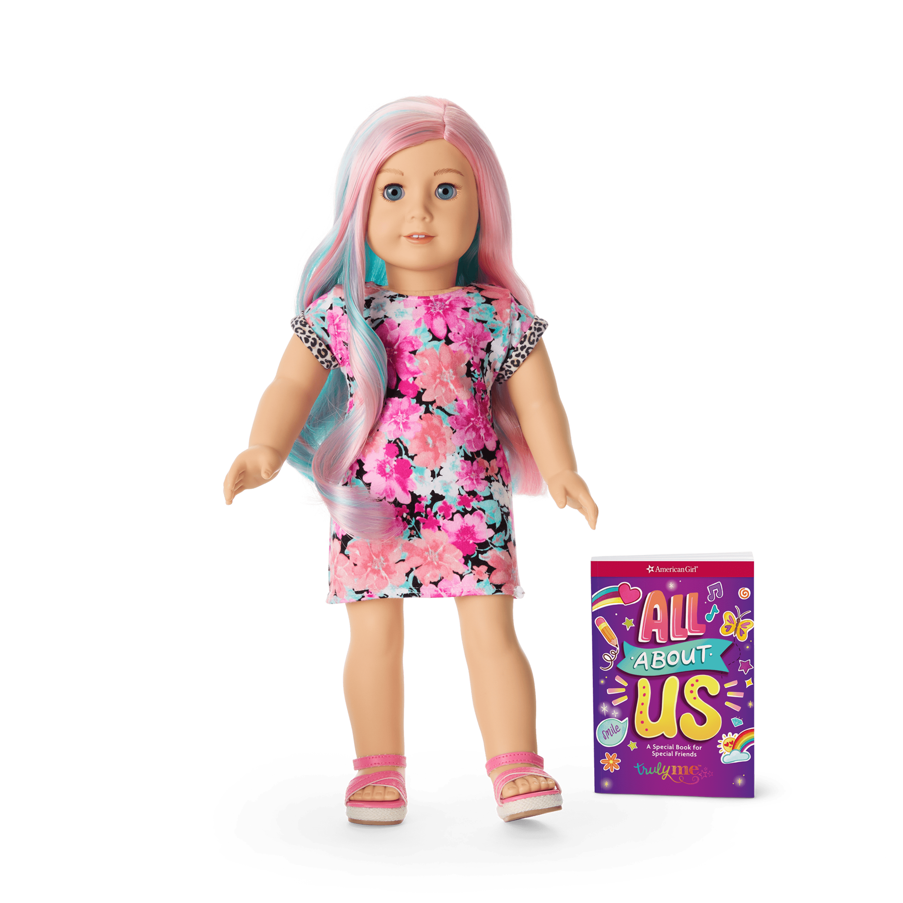 Show me all the american girl dolls sales