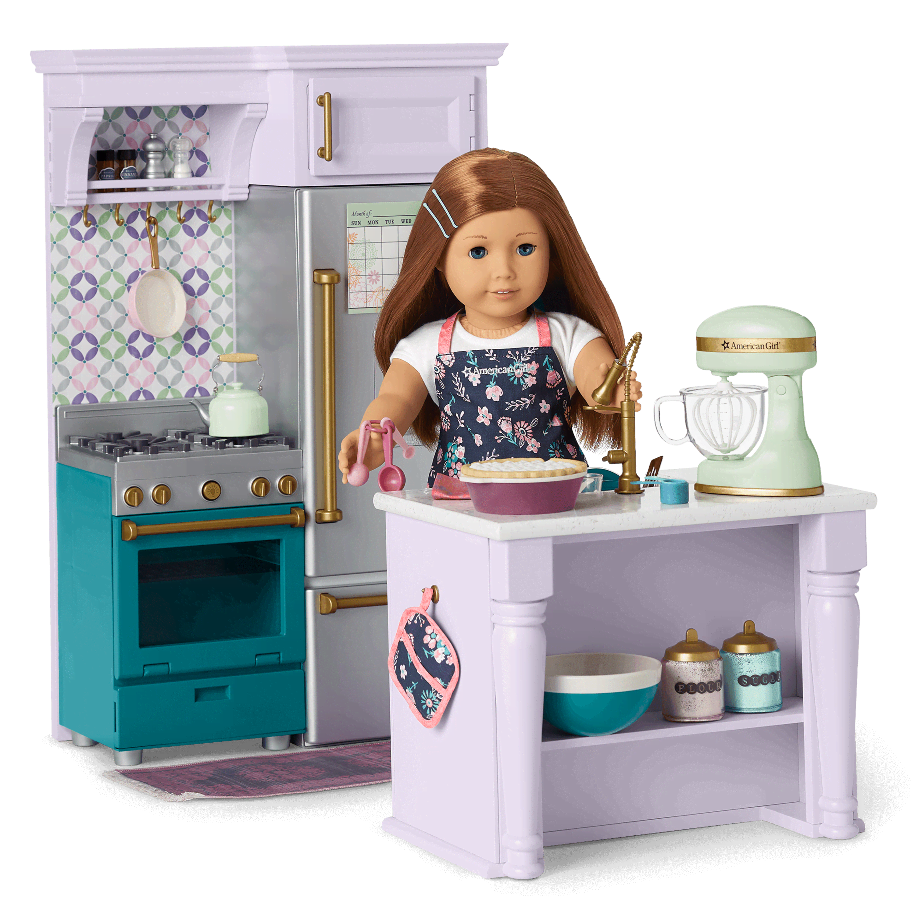 Gourmet Kitchen for 18 inch Dolls American Girl