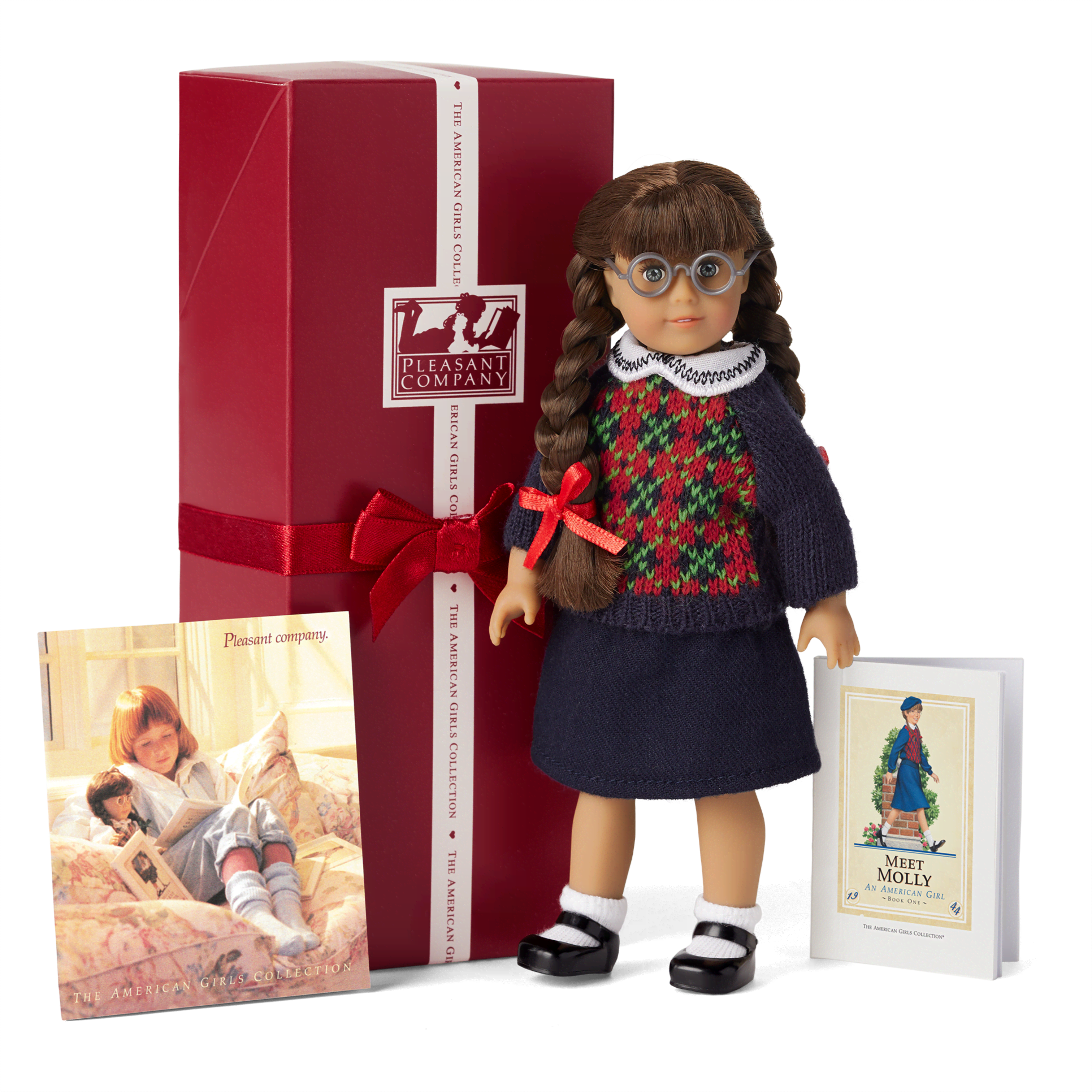 Molly Mini Doll Book American Girl
