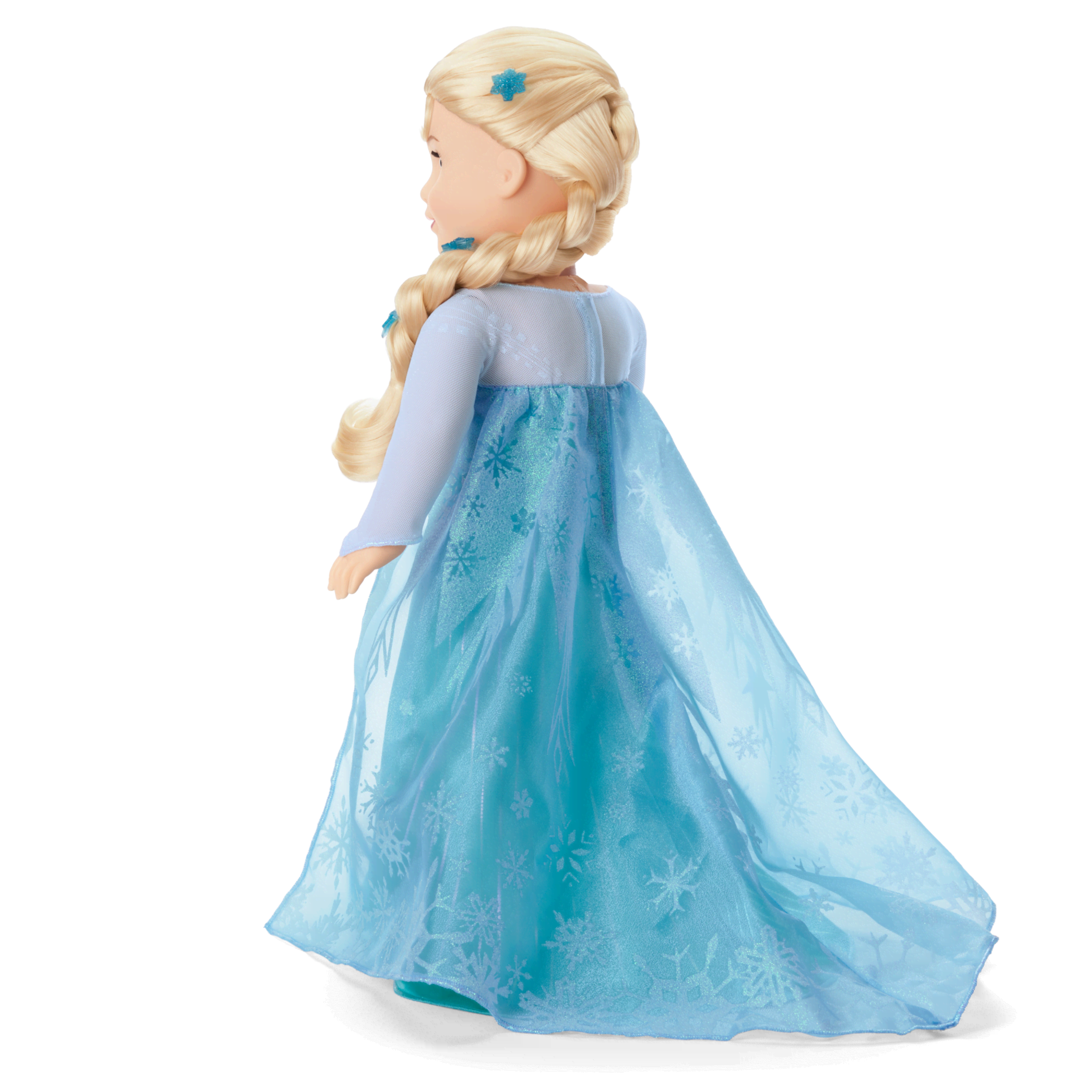 elsa in blue dress Honestly, i prefer Elsa Blue Ice dress, it look so great on her, i thini  that she should wears it all time, she is in my mind the best and the most