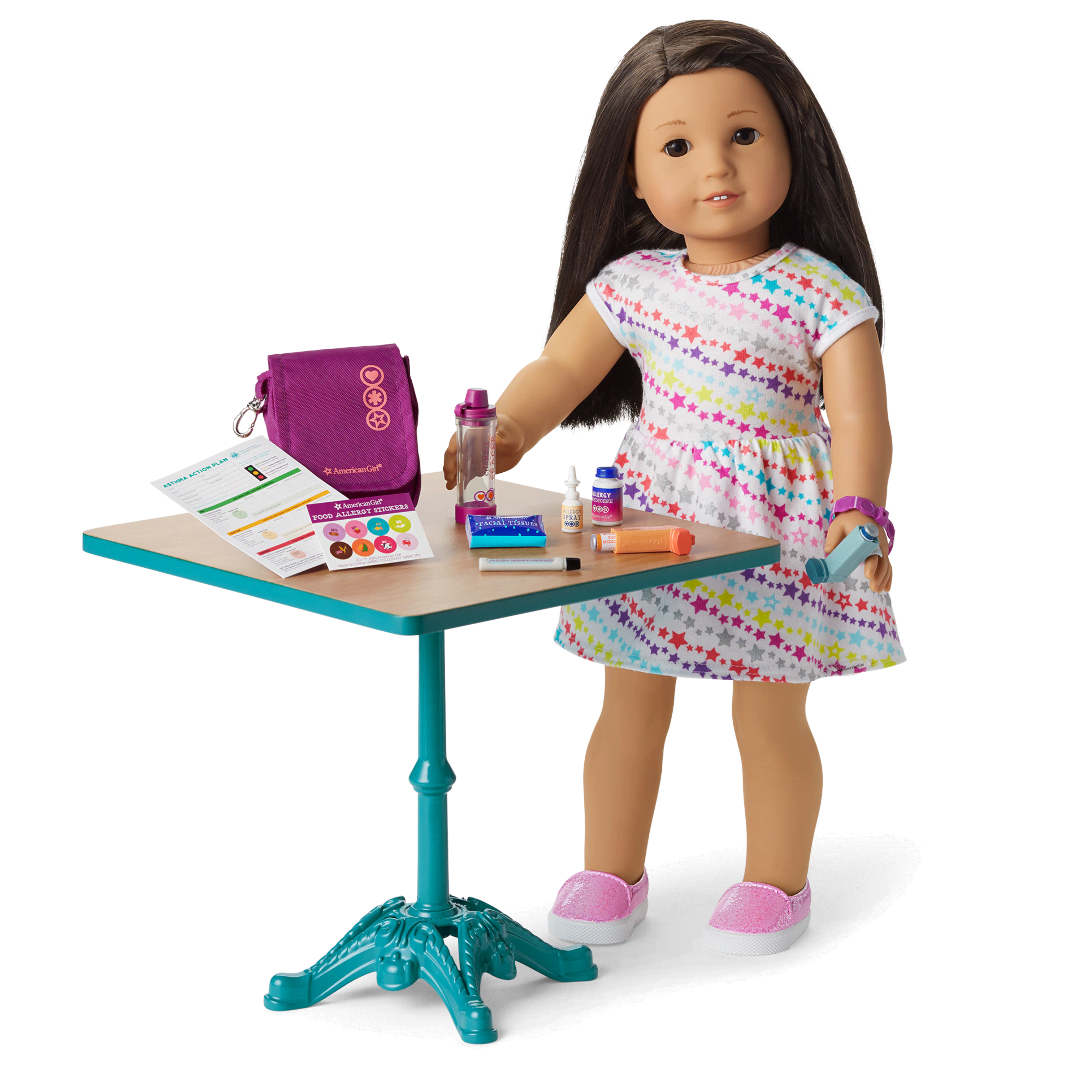 American girl doll class pet hamster clearance