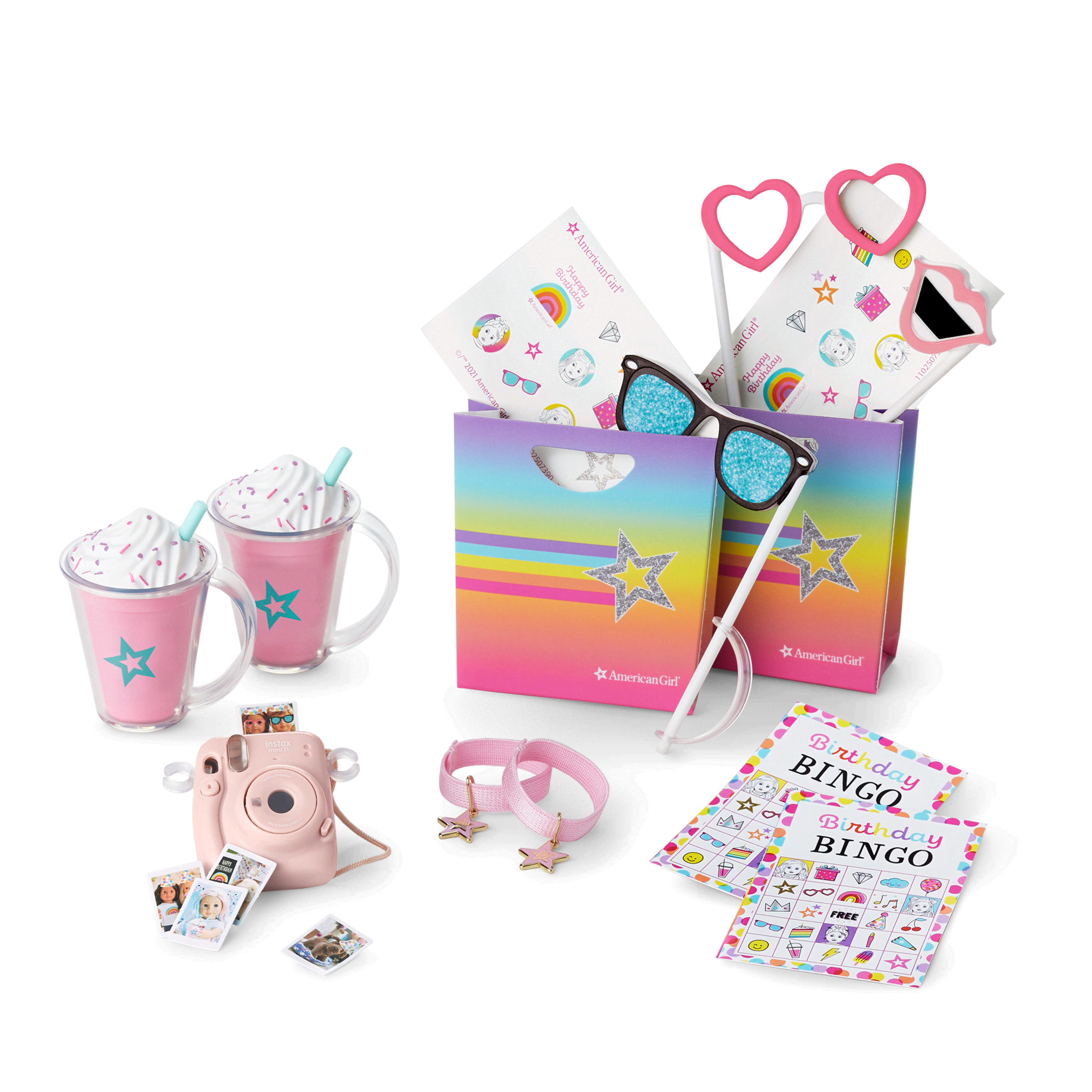 American Girl Birthday Cart Accessories American Girl