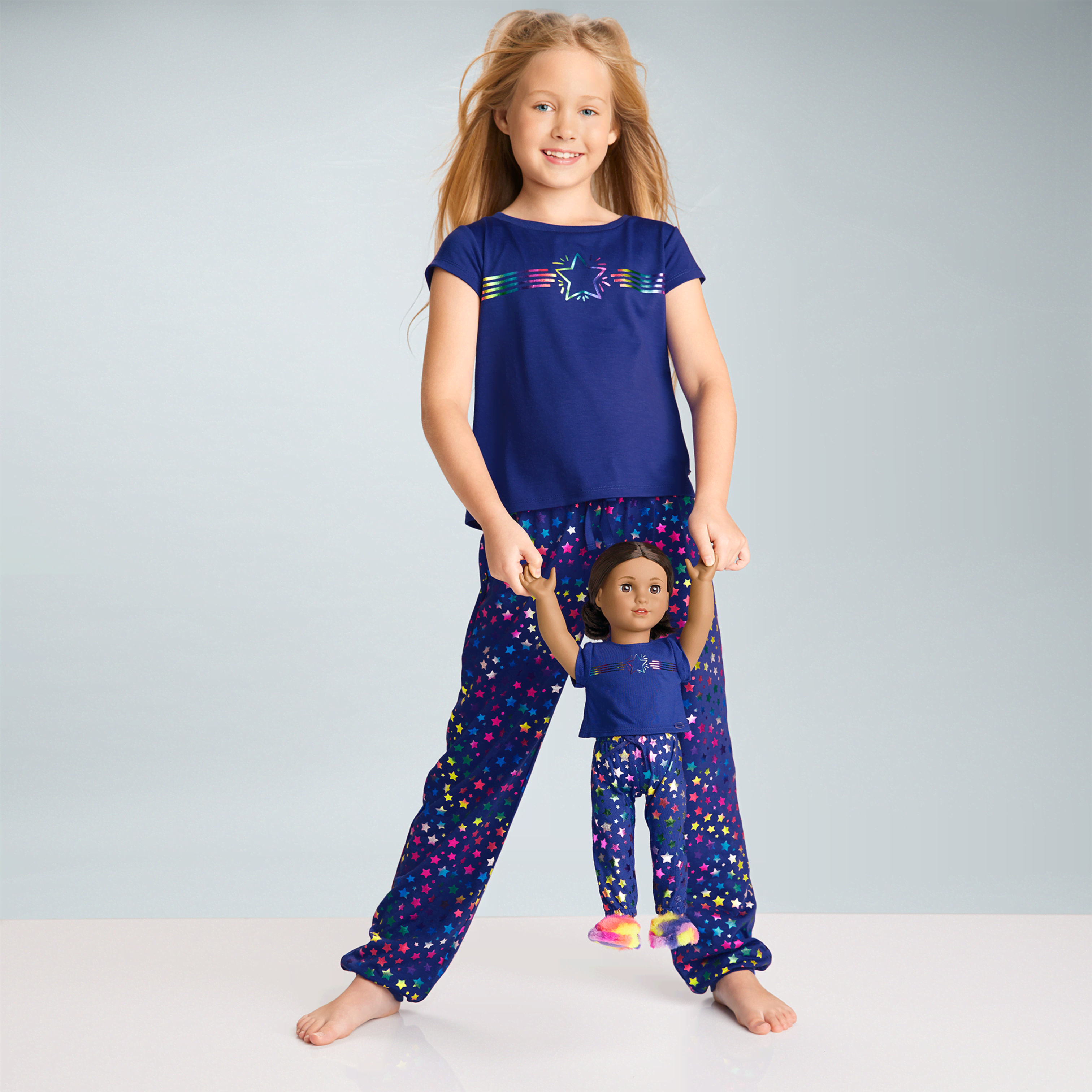 Matching kid and doll pajamas online