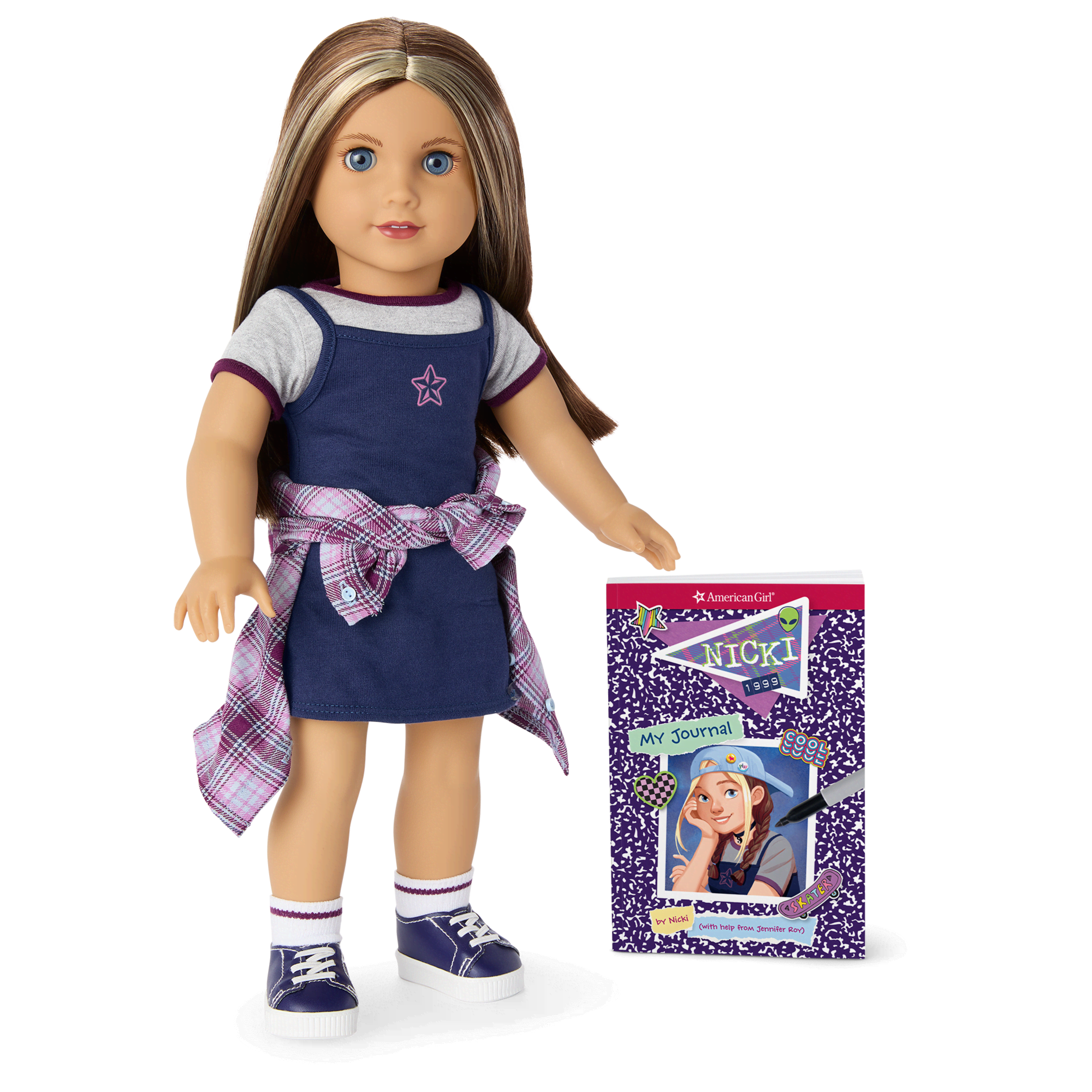 Doll Clothes Best American Girl Store Nicki™ 18-inch Doll Journal