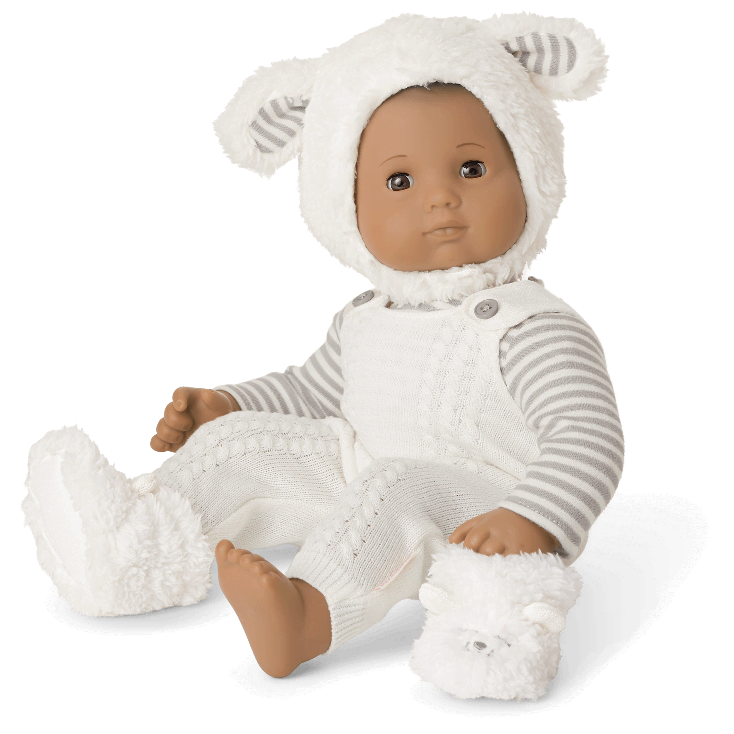 Bitty Baby Doll 1 in Cloud Gray American Girl