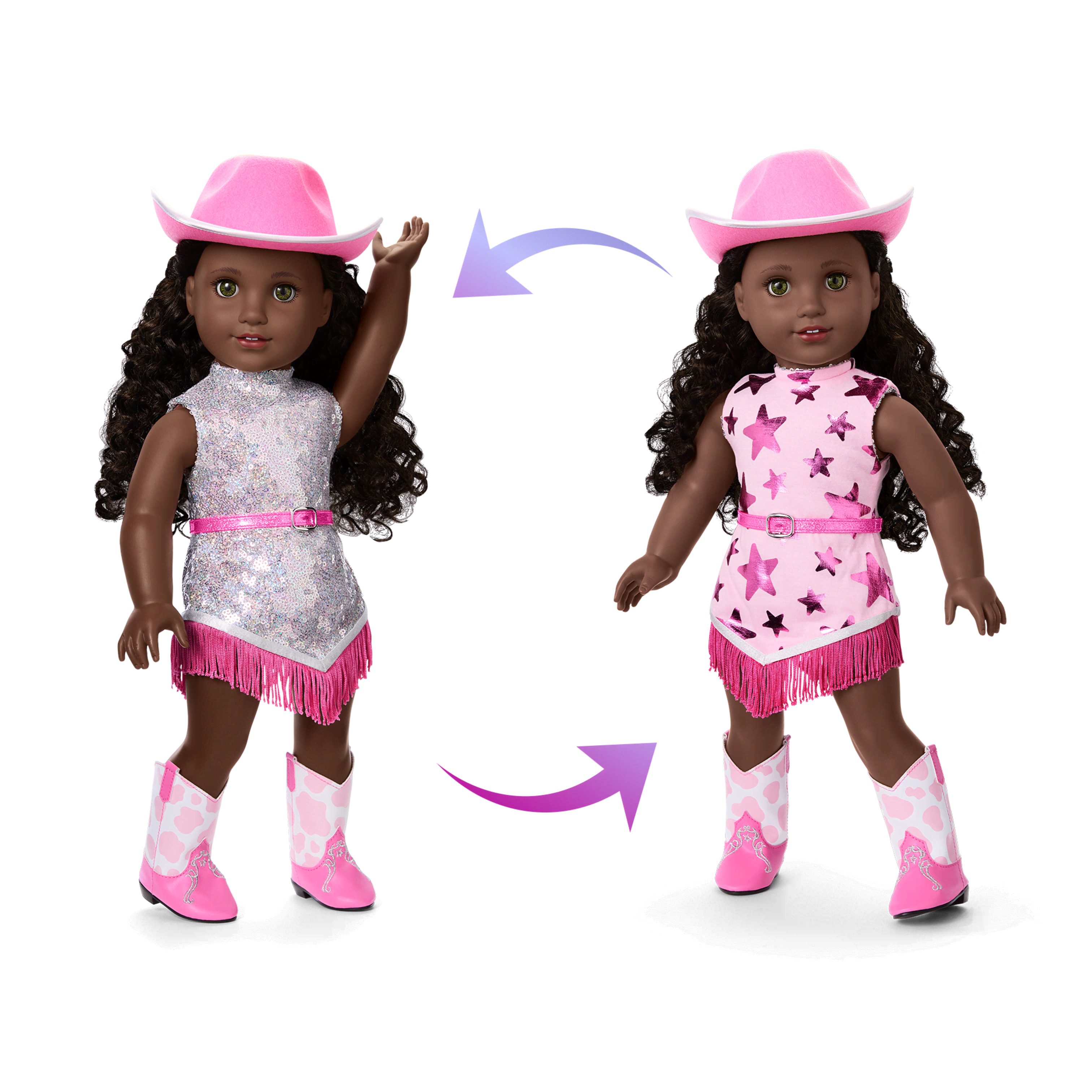 Pink 18 Inch Doll And Me Outfits American Girl Doll Clothes