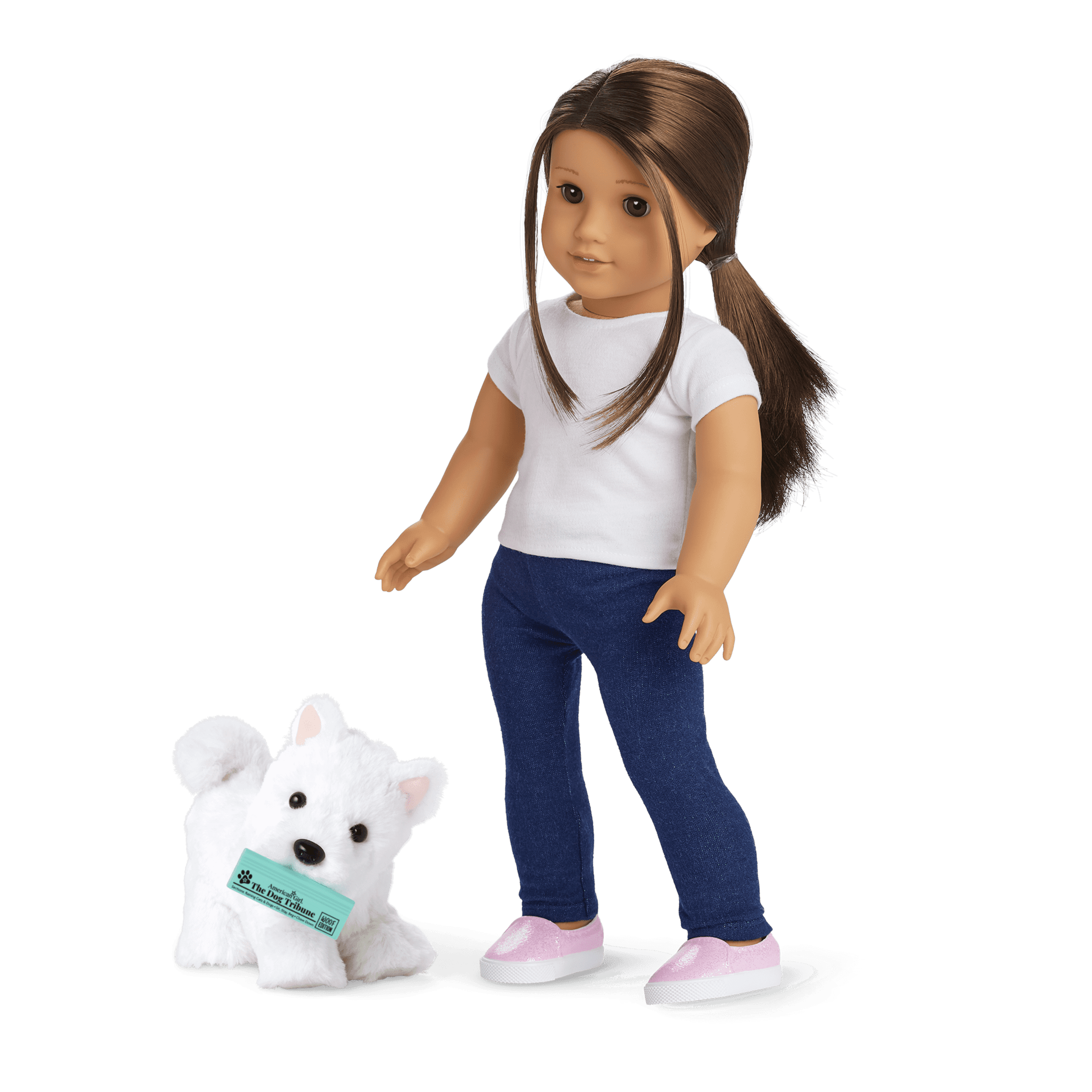 Coconut Chip Dog Plush for Girls American Girl