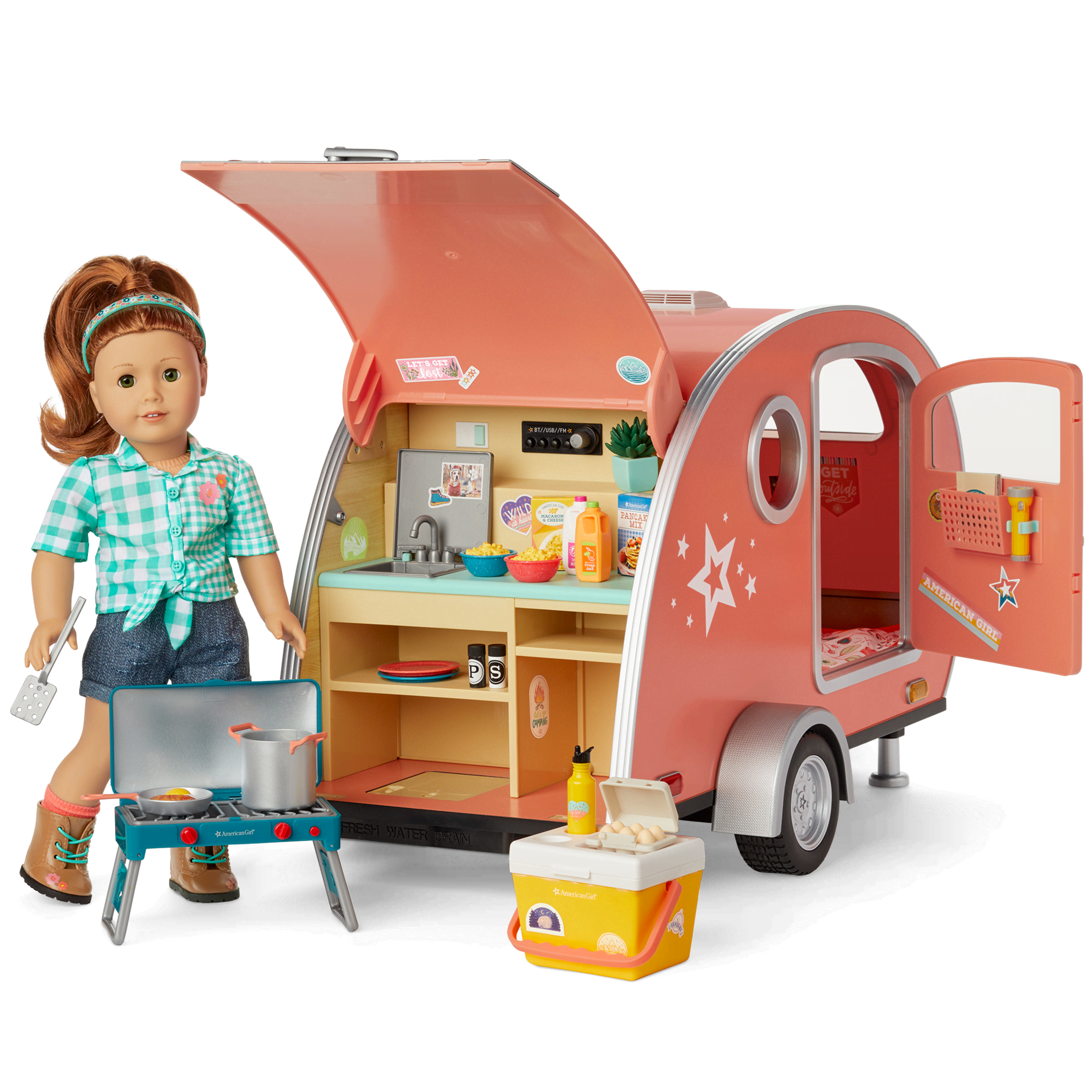 American doll airplane store