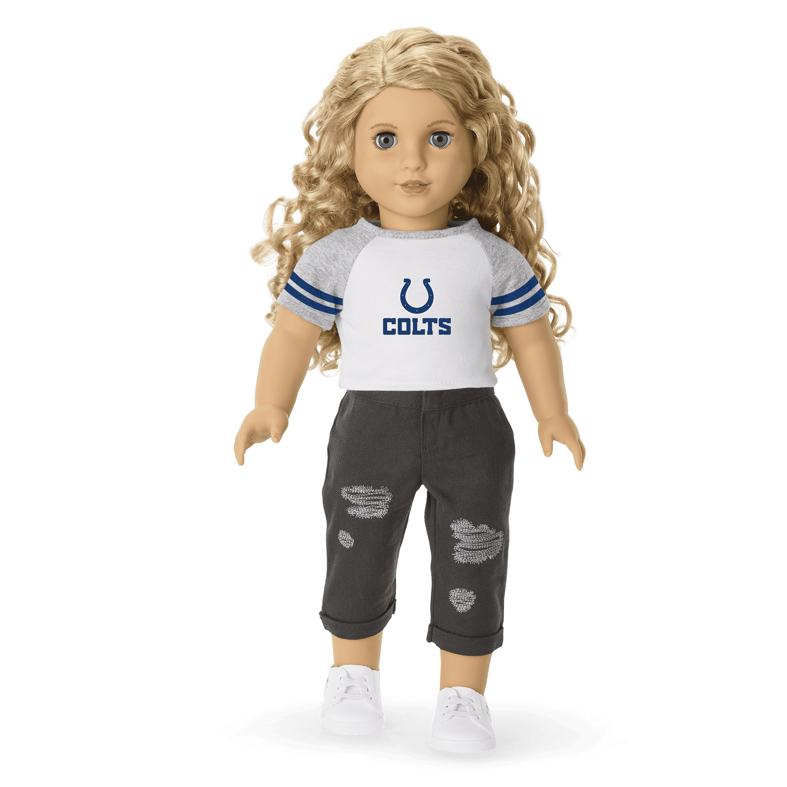 NFL Denver Broncos Fan Tee for Dolls American Girl
