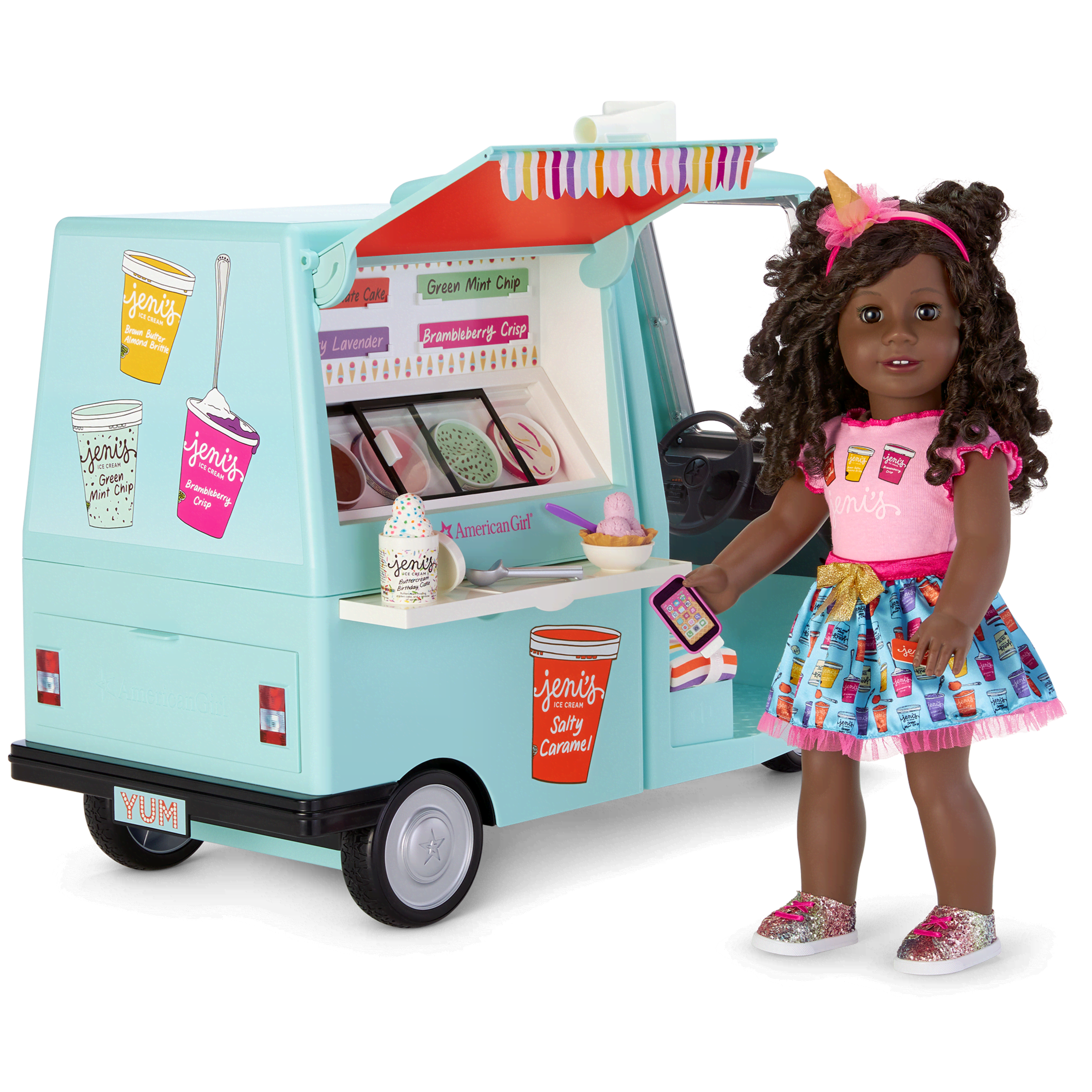 Jeni s Splendid Waffle Cone Set for Dolls American Girl