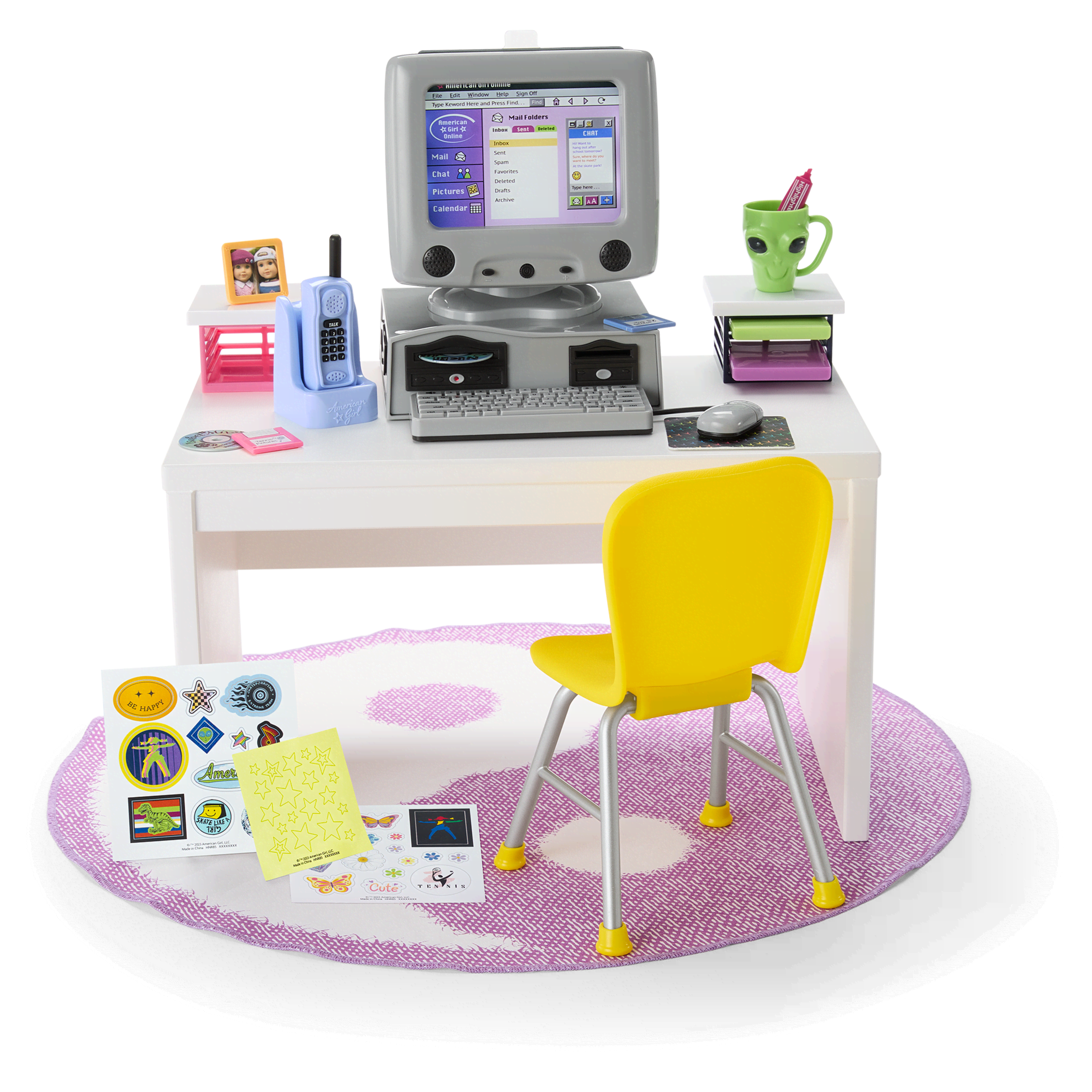 American girl doll pizza shop