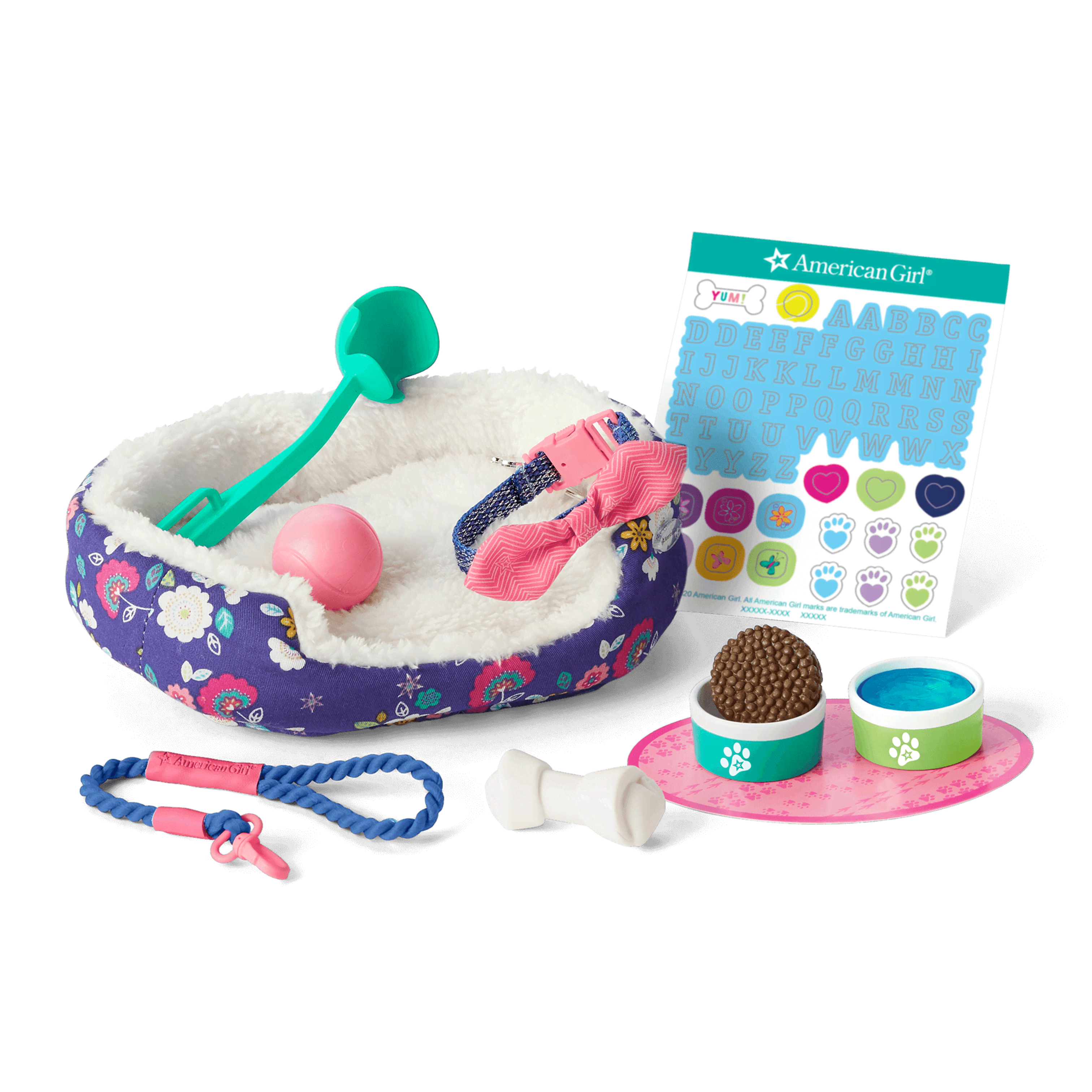 American girl hamster set top