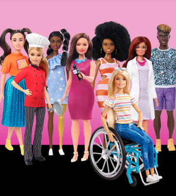 History of Barbie Diversity and Inclusion Mattel