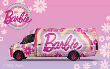 Barbie truck top