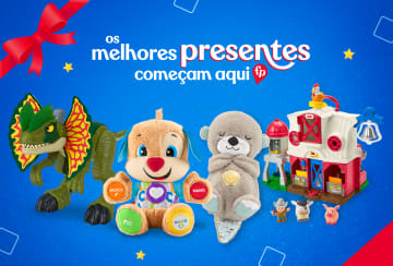 Fisher Price landing page Mattel Brasil