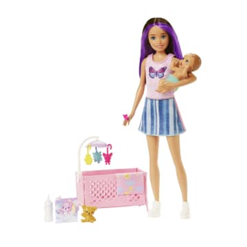 Barbie Skipper Babysitters Inc. Doll Stroller Playset for 3 Years Up Mattel