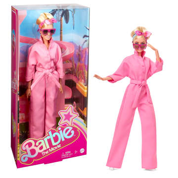 Mattel Barbie The Movie Collectible popular Doll Margot Robbie in Gold Disco Jumpsuit