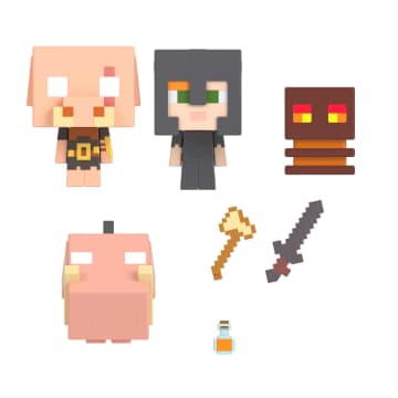 Miniature minecraft figures online