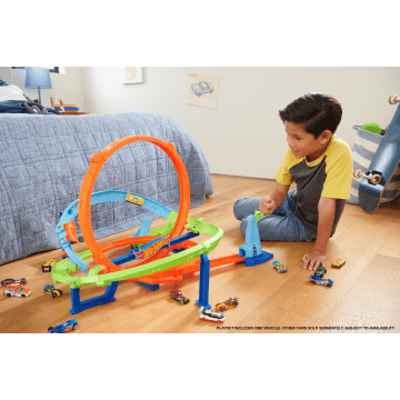 Toy Car Racing Car Tracks for Kids Mattel