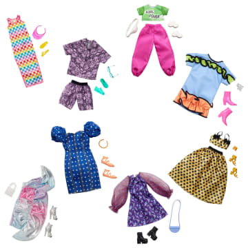Barbie con armario Barbie ropa y accesorios Mattel