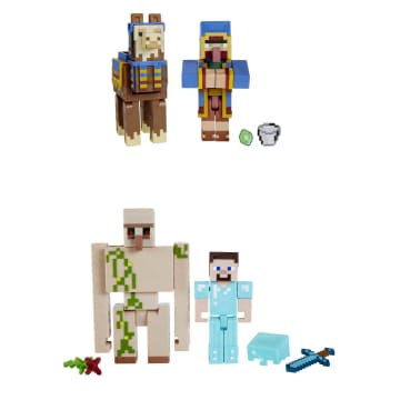 Minecraft action figure set store