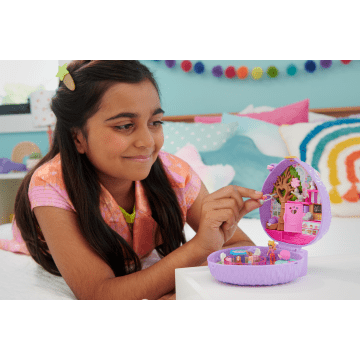 Polly pocket tiny mighty backpack compact playset online