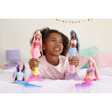 Muñeca Barbie Dreamtopia Unicornio cuerno rosa