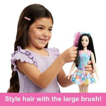 Barbie Gymnastics Playset: Brunette Doll with Twirling Feature Balance Beam  15+ Accessories, 1 - Gerbes Super Markets