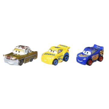 Mattel Disney Pixar Cars Toys, Color Changers 3-Pack Vehicles